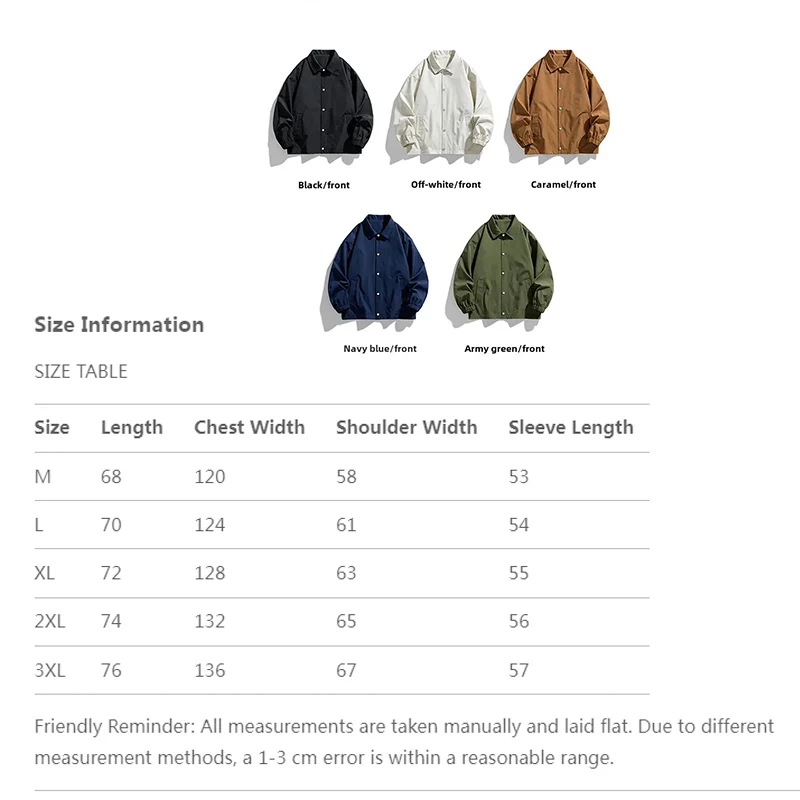 DIY logo Casual Japanese Coach Jacket Men's Spring Autumn New Brand Leisure Work Shirt Sle Open Cardigan Outerwear