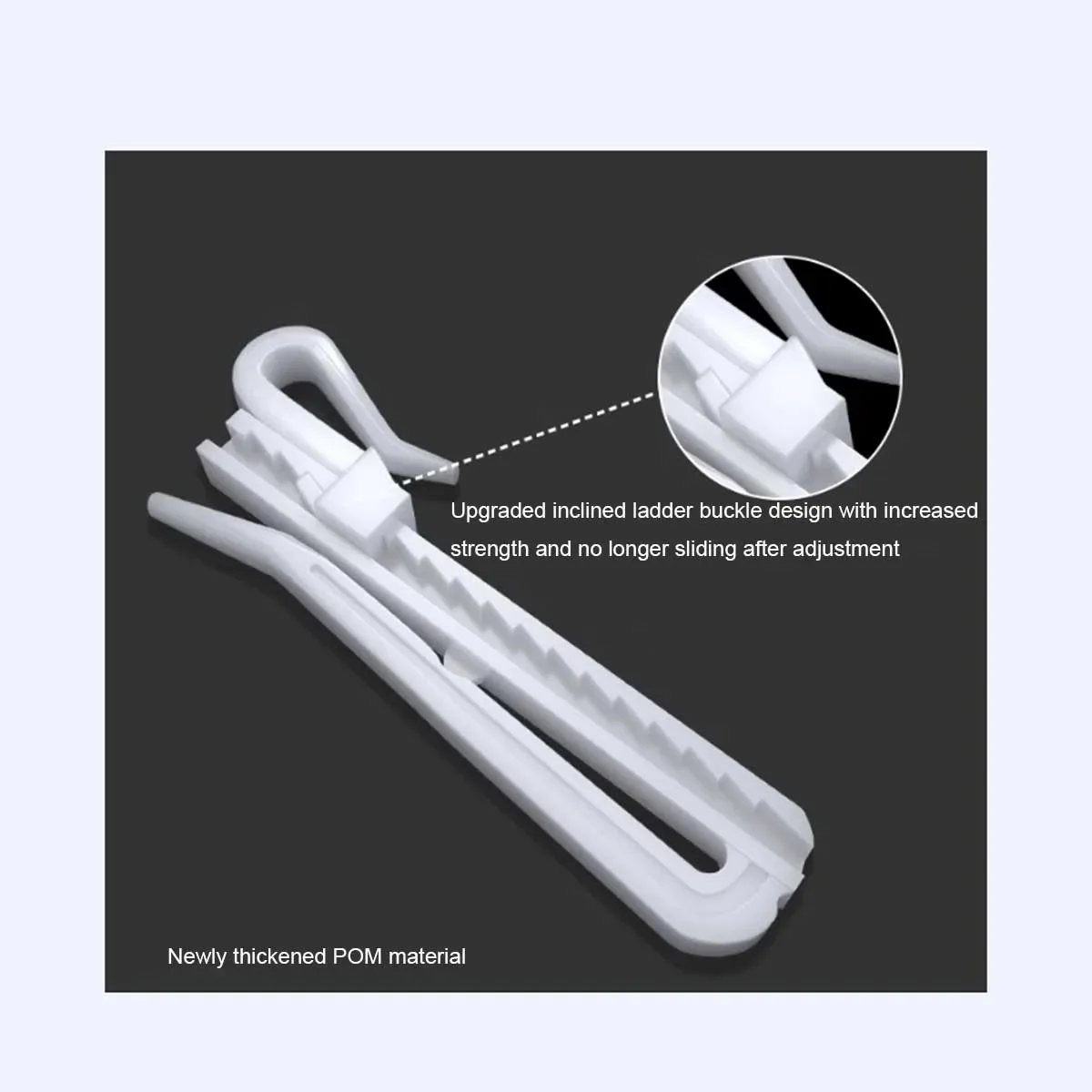 Korean-Style Curtain Hooks  Accessories Set: Rings, Curtain Clips, Adjustable Plastic Lifting Hooks  S-Hooks