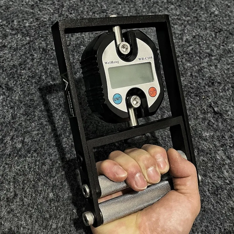Professional Digital Finger Grip Strength Trainer, Spring-Loaded Hand Dynamometer for Exercise and Performance Testing