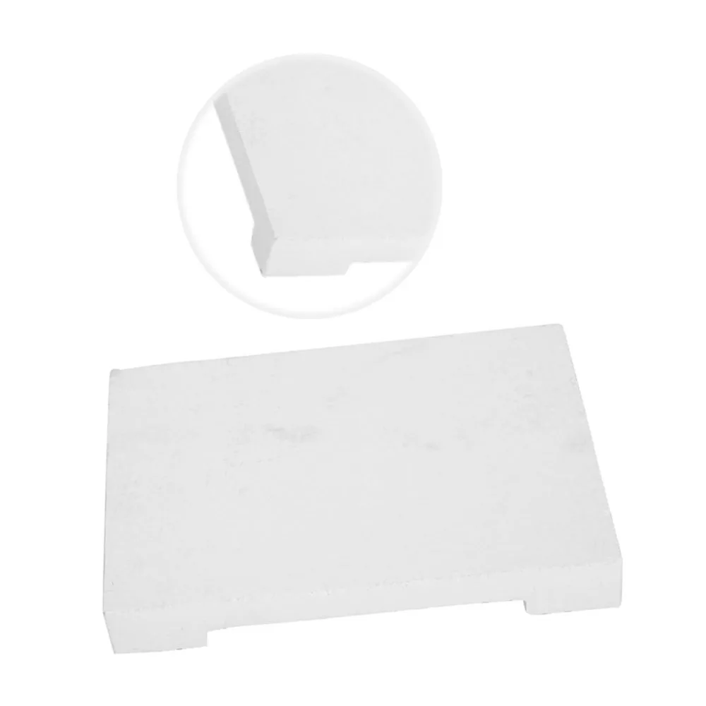 Durable Quartz Welding Board High Temp Resistant Four Corner Refractory Brick Honeycomb Square Jewelry Tool Jewelry Processing