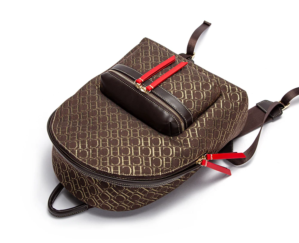 حقيبة كتف ماركة فاخرة سعة كبيرة حقيبة سفر للركاب 2025 علامة تجارية فاخرة جديدة مصممة للجنسين حقيبة تخزين للطلاب