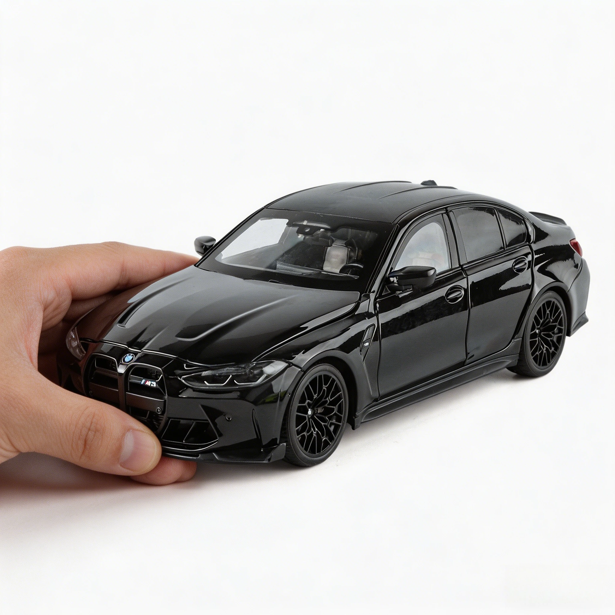 

1:18 BMW M3 CS LCI G80 Mpower Supercar Alloy Metal Diecast Model Car Home Trendy Desktop Display Ornament Birthday Gifts For Boy