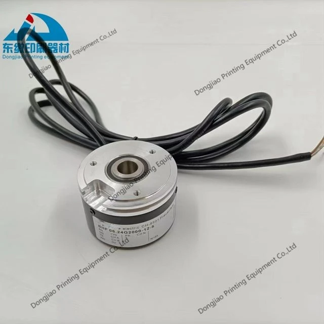 Hot Sale 1 Piece 06.24G2000-12-5 Encoder for Polar Cutting Machine BHF Offset Printing Machinery Parts Rotary Encoder