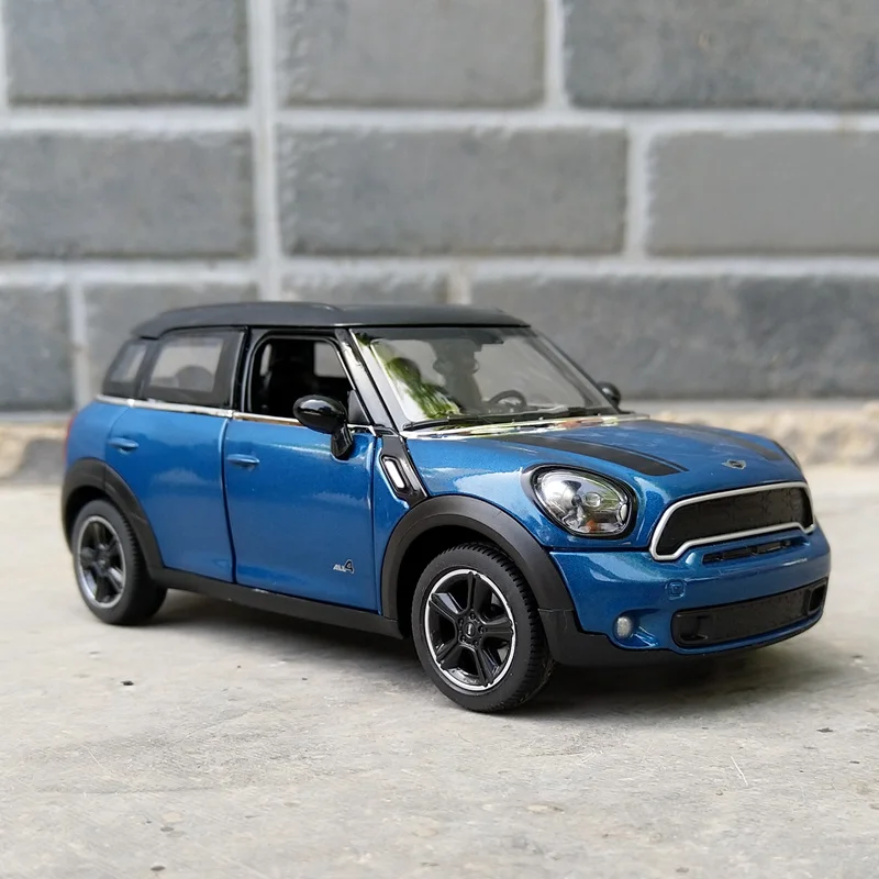 1:24 MINI Cooper S Countryman Alloy Car Diecasts & Toy Vehicles Car Model Miniature Scale Model Car Toy For Children