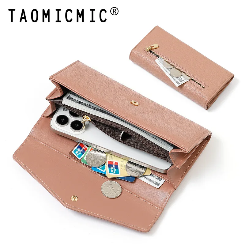 

Long ladies' wallet, large capacity clutch bag,coin purse for women,Multi-slot card holder female,billetere para mujer,carteras