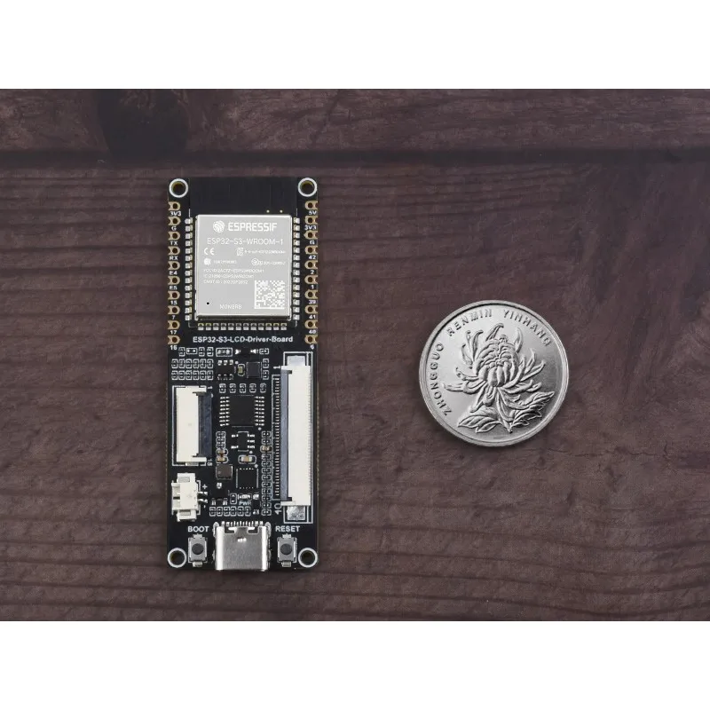 ESP32-S3 RGB LCD Interface Board 32-bit 240MHz Dual-Core LX7 8MB PSRAM Flash WiFi Bluetooth Module