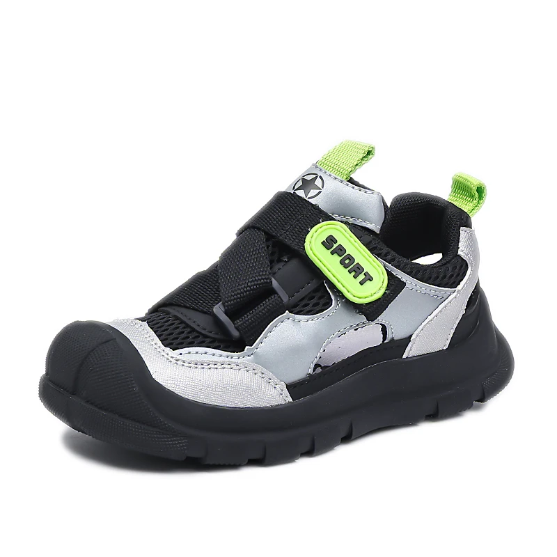 

Детская летняя обувь, дышащие сетчатые кроссовки для детей, спортивная обувь с защитой от ударов, быстросохнущая обувь для мальчиков и девочек, обувь для активного отдыха на природе
