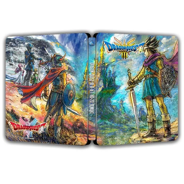 DRAGON QUEST III II & I HD-2D Remake Edition Steelcase ONi Fantasy Box (Game disc not included)