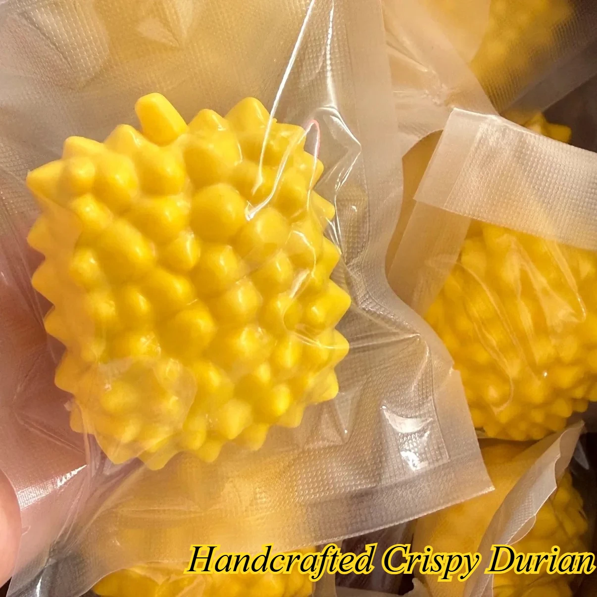 Handcrafted Crispy Durian Squeeze Toys Squishy Toys Pressure Ball Friendly Squishy Balls ASMR Sensory Stress Relieving Toys