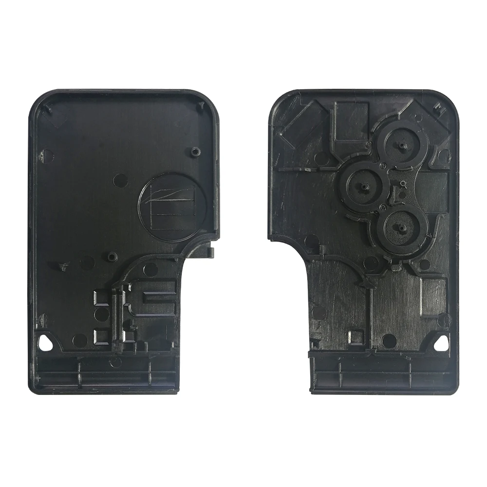 XNRKEY 3 Button Smart Card Remote Key For Renault Megane Keyless Go Car Without Logo Words PCF7943/7942A Chip 434Mhz