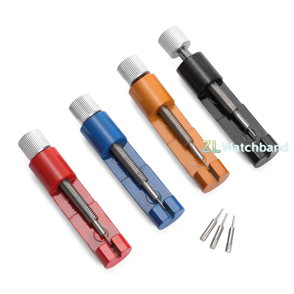 Metal Watch Band Strap Link Pin Remover Repair Tool Kit for Watchmakers with Pack of 3 Extra Pins Mini Watchband Tools