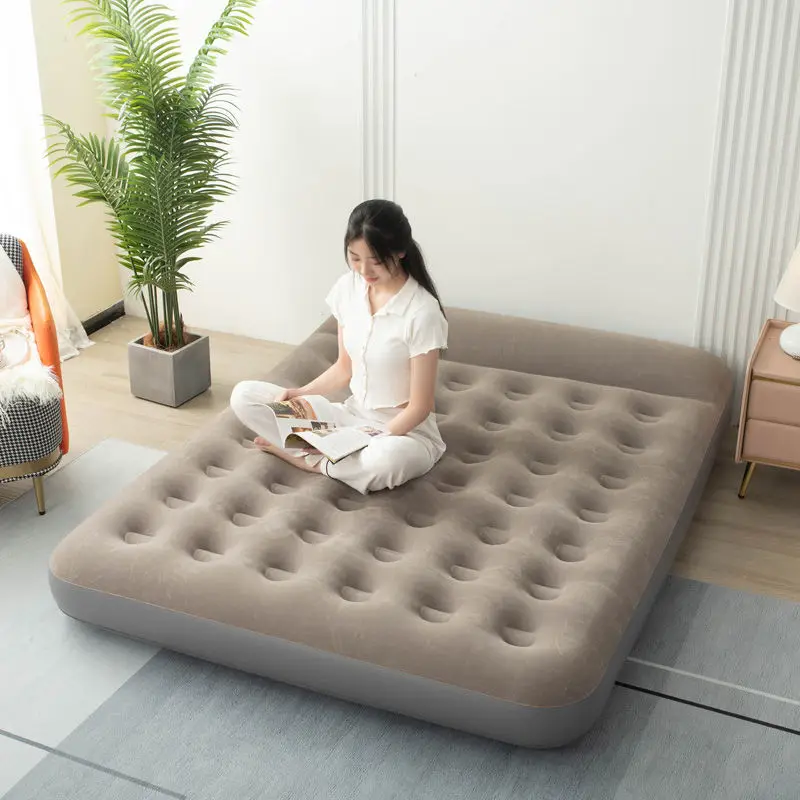 

Automatic inflatable mattress, outdoor camping inflatable bed, double air mattress