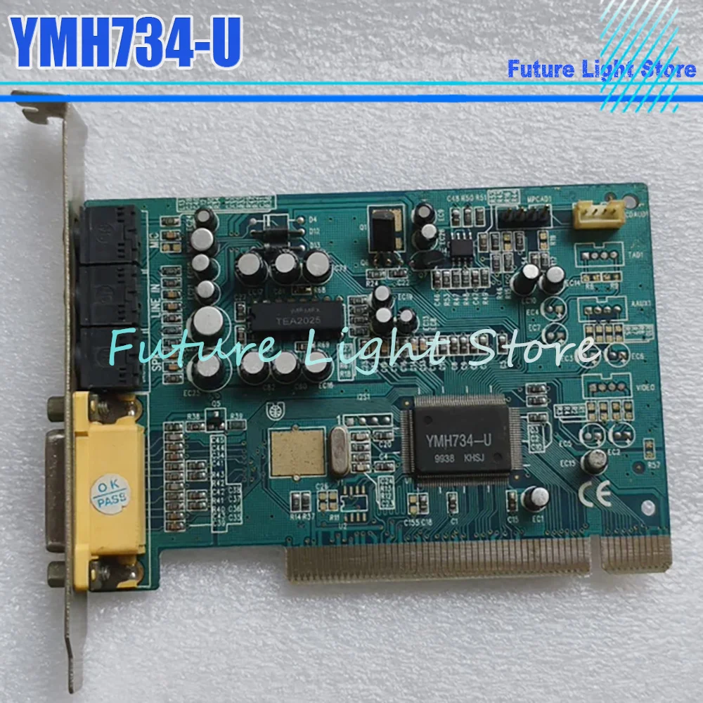 PCI Sound Card YMH734-U Chip With DIN Interface And Front Audio Port