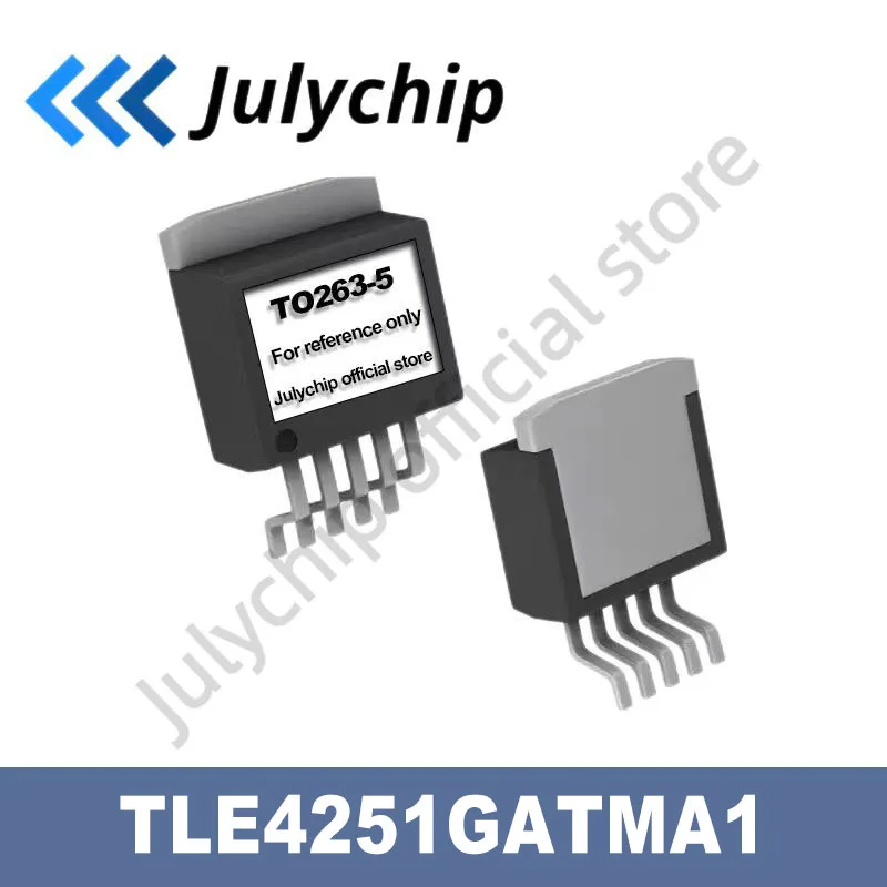 

TLE4251GATMA1 NEW ORIGINAL Linear Voltage Regulator IC Positive Adjustable 1 Output 400mA PG-TO263-5-1