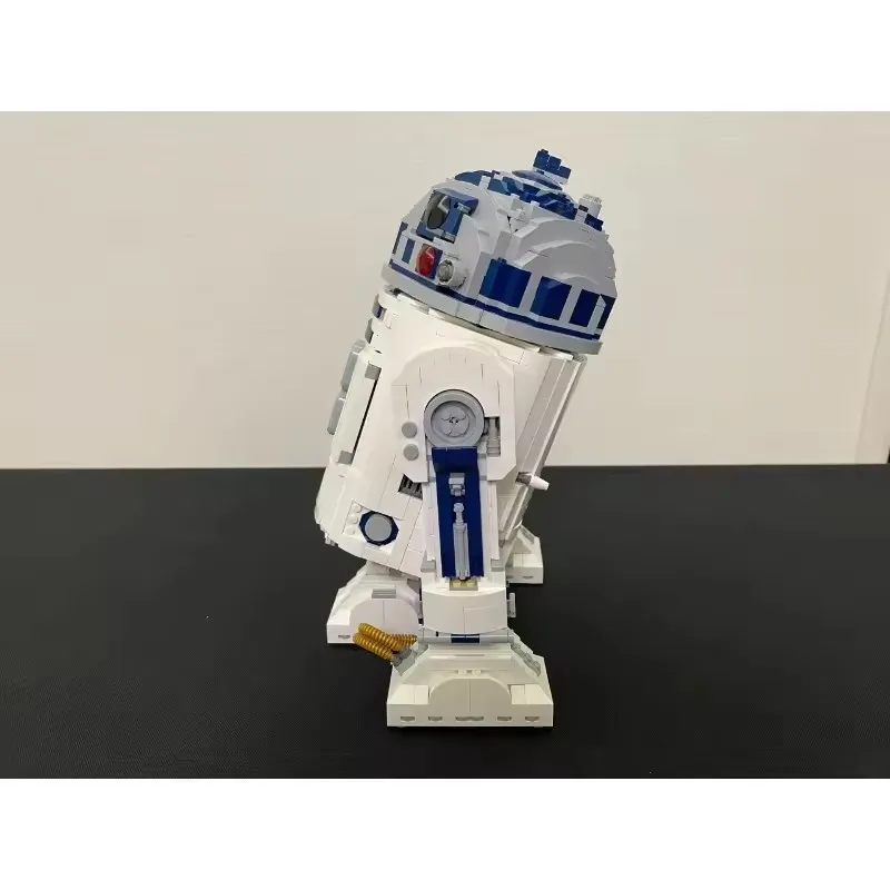 MINISO R2D2 روبوت اللبنات الفضاء الاتحاد أرقام MOC نموذج 2314 قطعة الطوب اللعب عيد الميلاد هدية عيد ميلاد للكبار #4