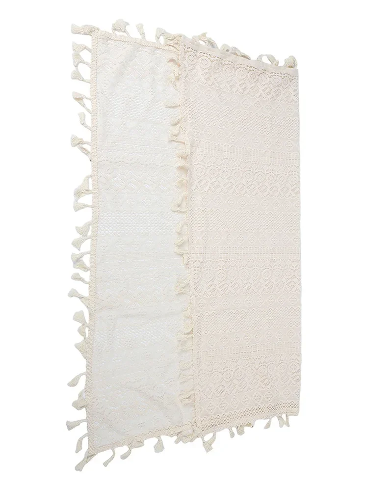 Decorative Table Cover Dust Proofing Cover Living Room Decor Ambient Look Decorative Feature Protection And Decoration