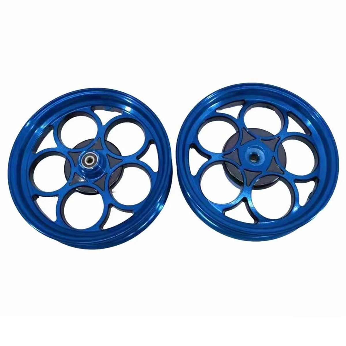 E-Scooter 10*2.15J For Honda DIO50 AF18-28 Z4 ZX34 35 38 56 Alloy Front Rear 1 Set Wheels Rim Ring-type modified