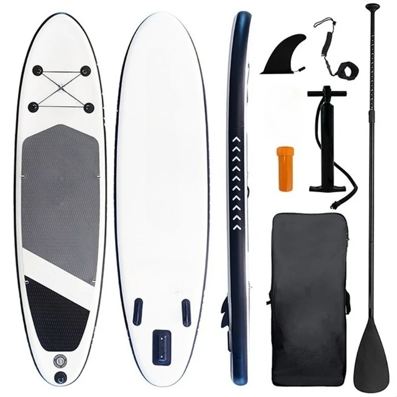Inflatable stand-up paddleboards are lightweight, portable and stylish, making them ideal for outdoor water excursions.