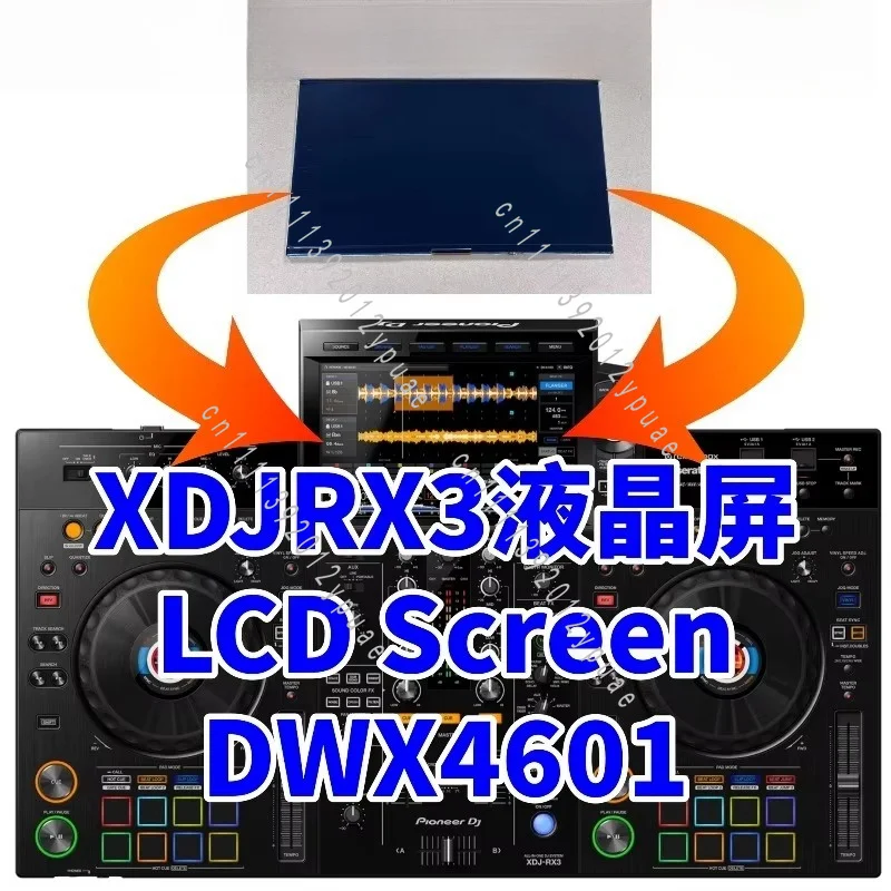 Display LCD & Touch Panel DWX4601 DSX1151, Replacement Component for All-in-one DJ Disc Player Maintenance
