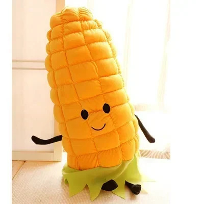 60 cm mignon personnalisé créatif légumes en peluche poupée jouets oreillers coussins canapé oreillers cadeau d'anniversaire brocoli citrouille maïs poupée