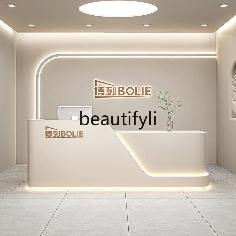 

Beauty salon Bar Clothing store checkout page Hair salon, training institution, reception desk6239