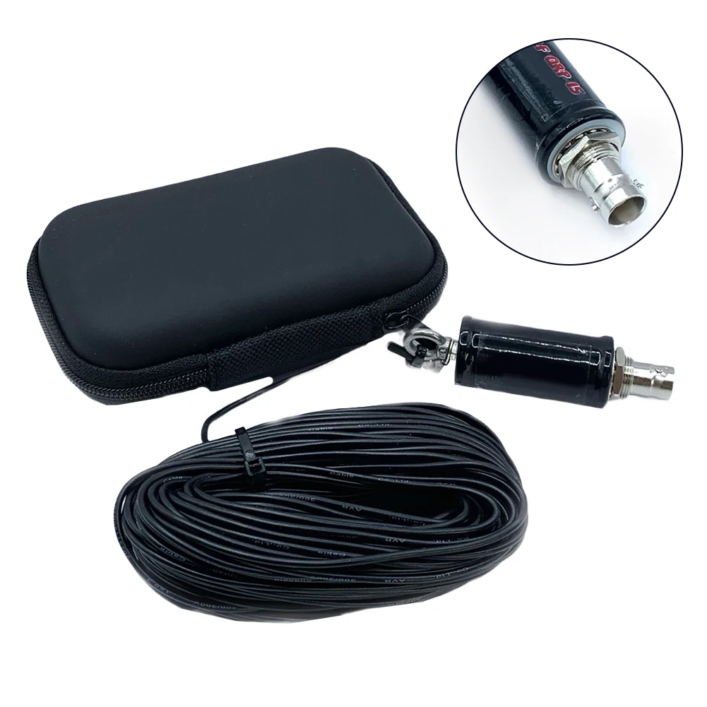 1 szt. Przenośna Antena Krótkofalowa QRP15 1-30MHz Mini Wodoodporna ELF 50 omów HF Wysokiej Częstotliwości Antena Krótkofalowa Małej Mocy Części