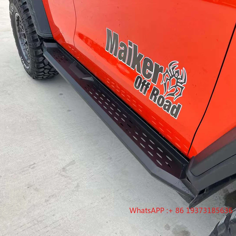Offroad Running Board for Tank 300 Accessories Steel Side Step for WEY Tank 300 Step Bar Nerf Bar