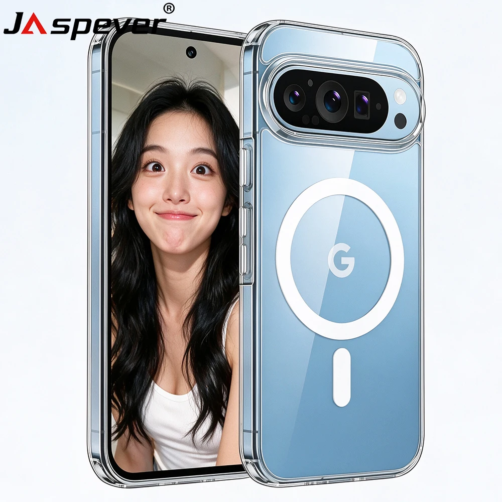 Strong Shockproof Case For Google Pixel 11 10 9 ProXL 9A 8 8A 7 7A 6 6A Pro XL For Magsafe Magnetic 2in1 Hybrid Hard Cover Shell