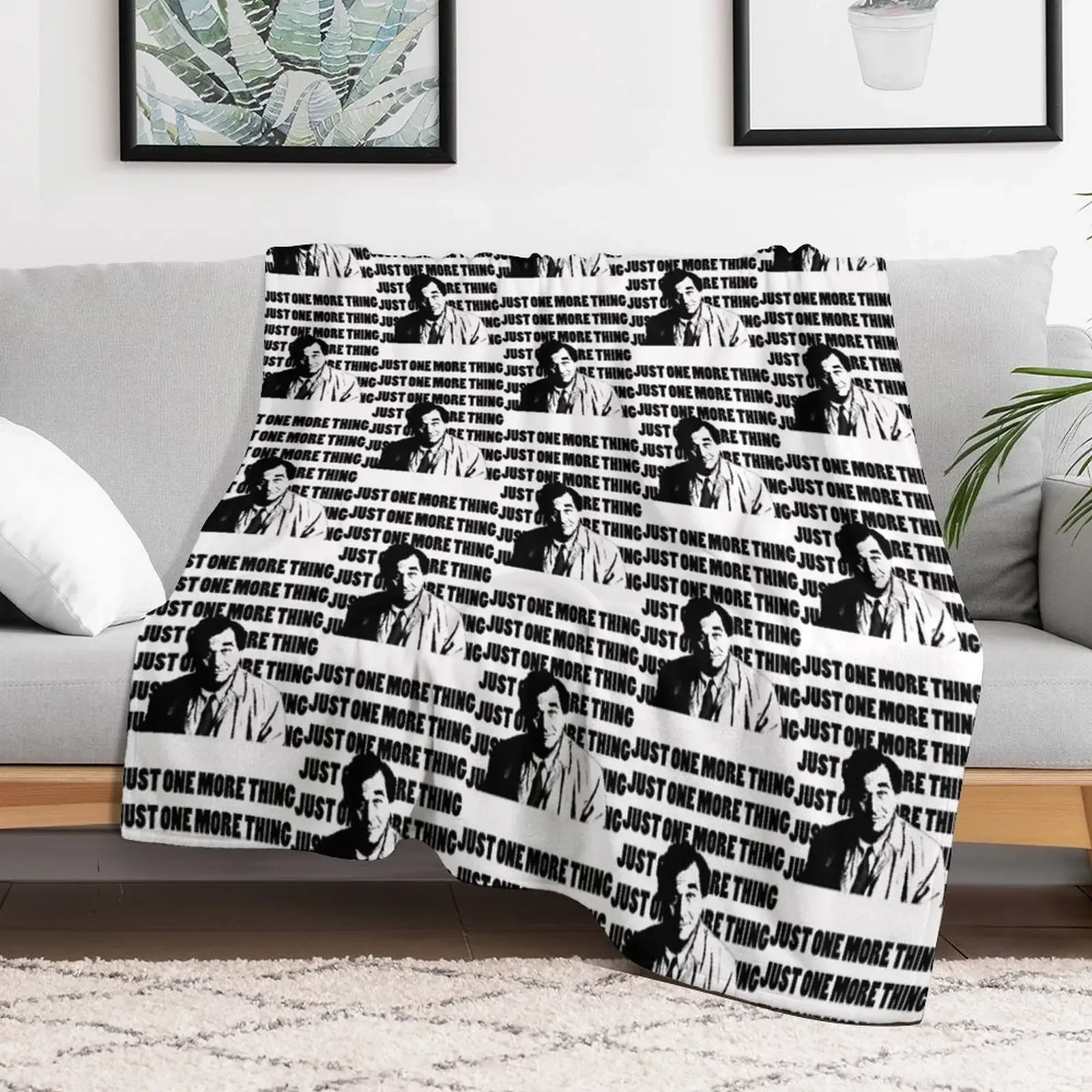 Columbo Throw Blanket Personalized Gift Flannels Summer Beddings Blankets