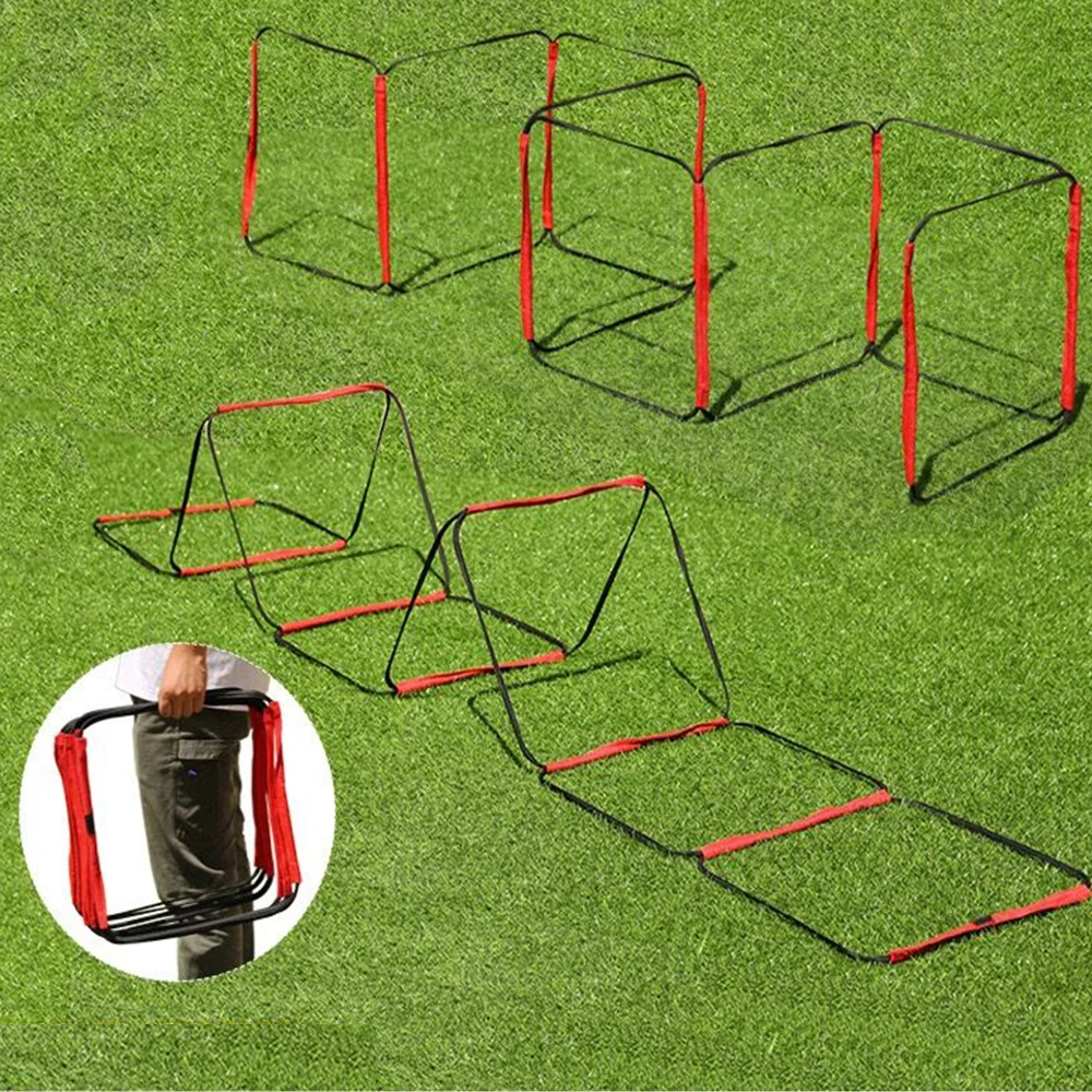 

Fold Freely Soccer Coordination Football Footwork Training Fitness Agility Hurdle Jump Ladder