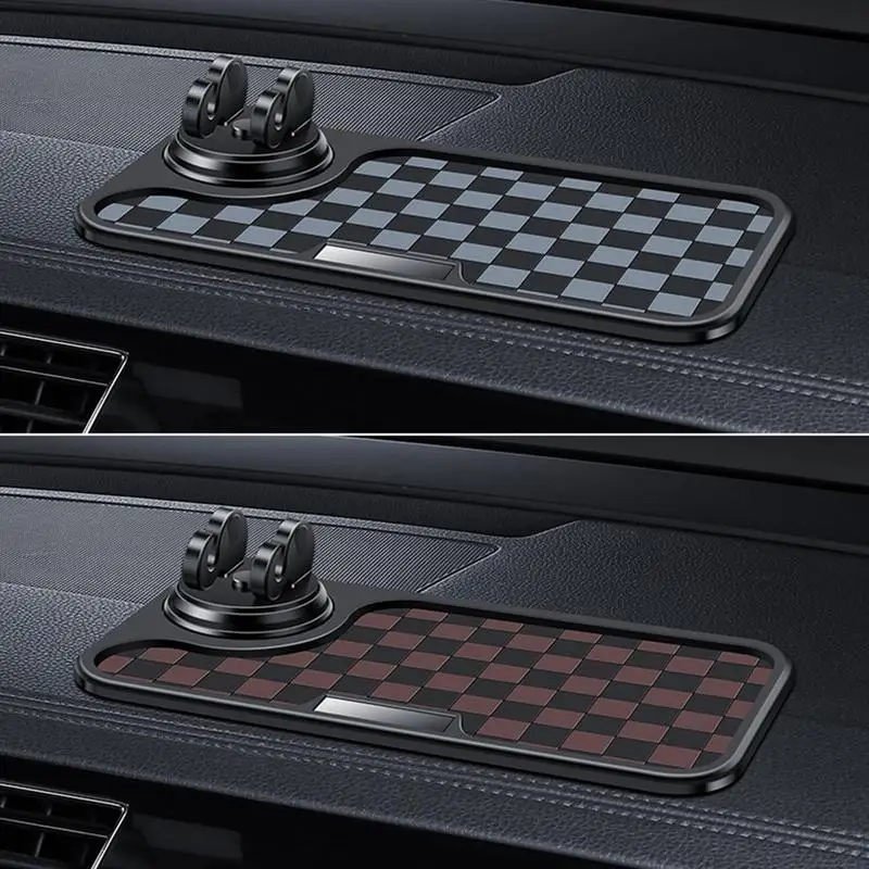 Sticky Pad For Car Dashboard Anti Slip Car Dashboard Mat Gripper Multifunctional Organizer Tray Holder For Gps Cell Mobile