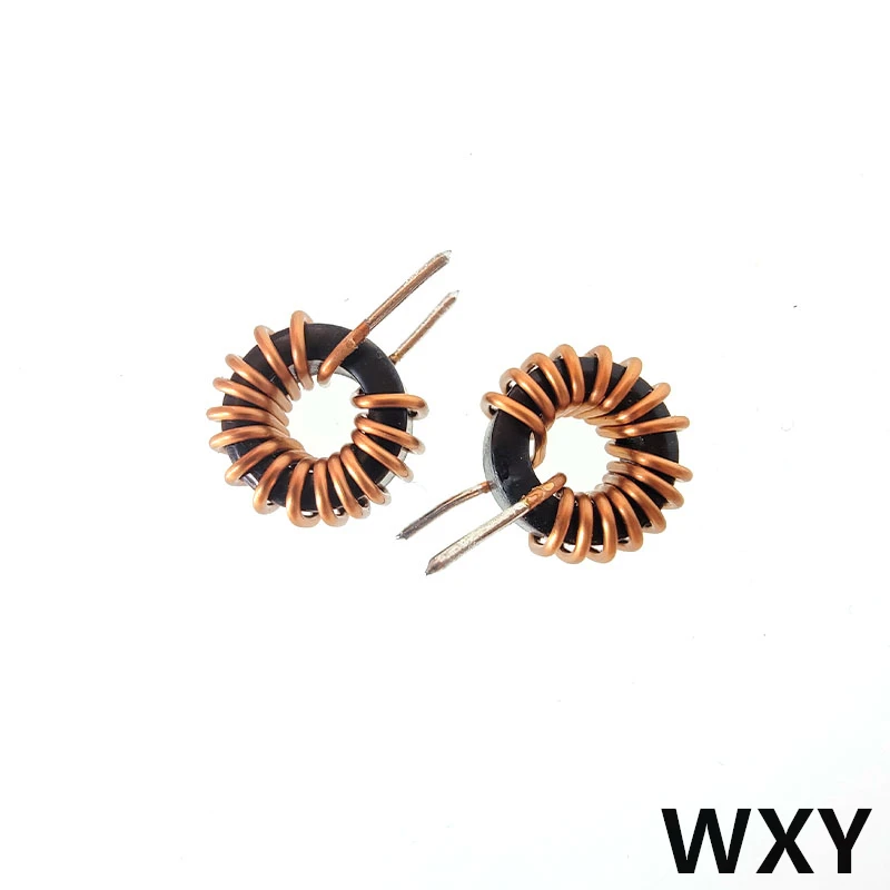 5Pcs Toroid core Inductors 65125 Winding Magnetic Inductance 10/22/33/47/56/68/100uh220uH Iron Gauge Aluminum Magnetic Ring Coil