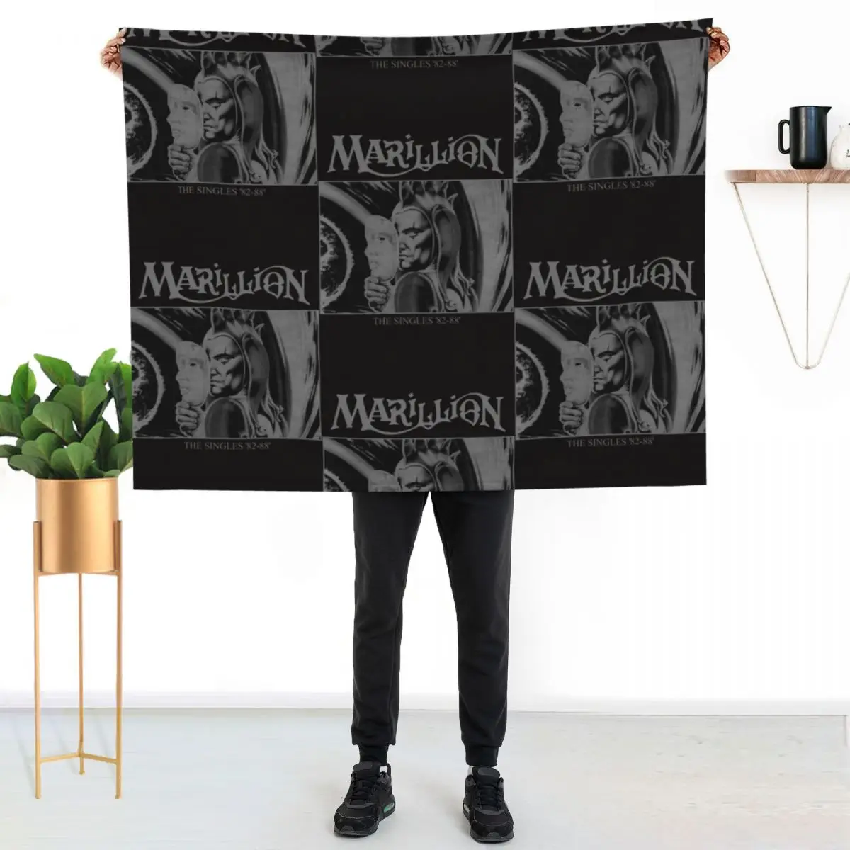 MERCH - MARILLION BAND Essential Throw Blanket Bed Fashionable Heavy Quilt Custom anime Blankets For Baby Blankets