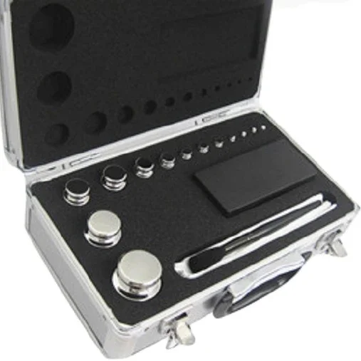 Class F1 1mg-1kg lab balance scale standard set stainless steel test calibration weights price