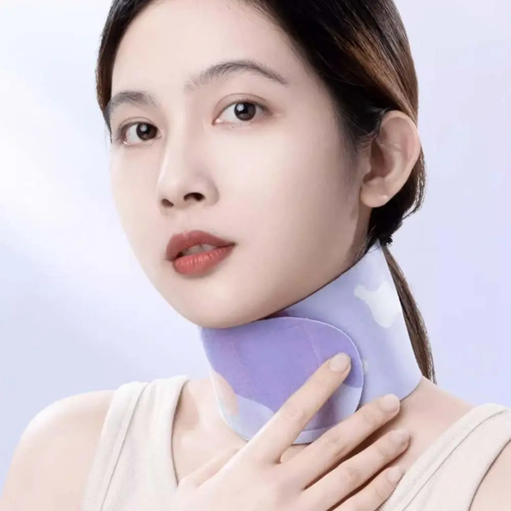 

Comfortable Adjustable Neck Beauty Wrap Washable Anti Wrinkle Neck Skincare Tools Leak Proof Gel Neck Mask Holder Travel