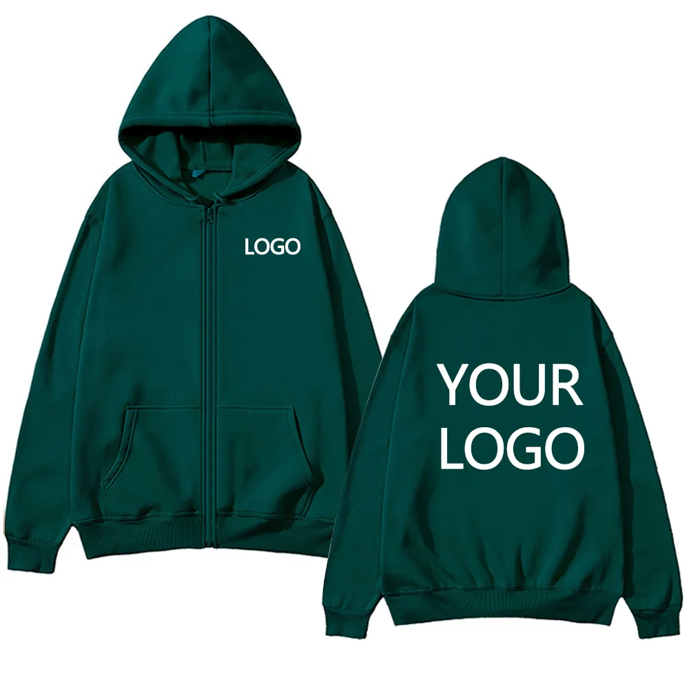 NONE Personalized Zip Hoodie 6