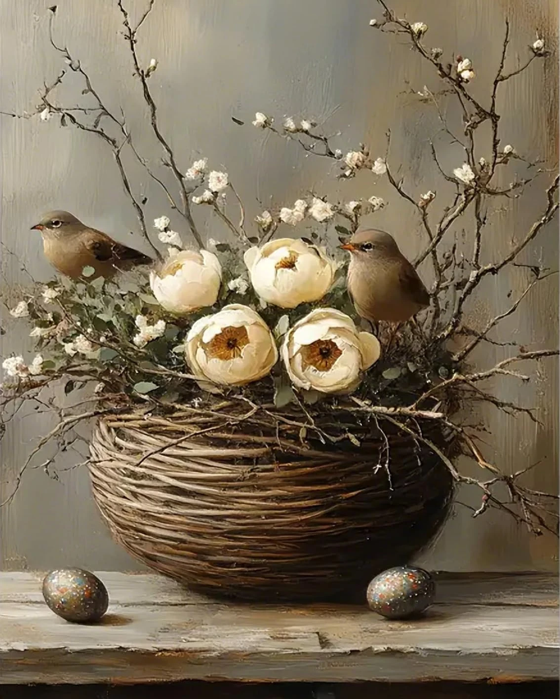 

Пазлы «Птицы и цветы» 500/1000/1200/2000 элементов: семейные игры для игровой комнаты, спальни, подарки, декор для дома