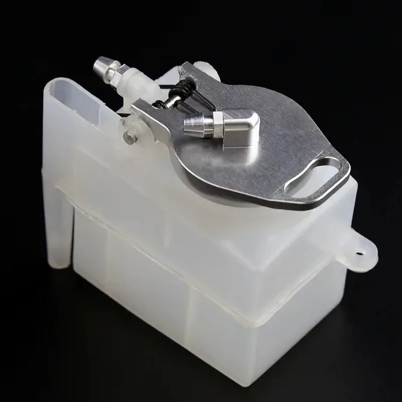 RC Auto Metalen Brandstoftank HSP Upgrade Onderdelen Voor 1/10 Afstandsbediening Model 02004 122059 Nitro On-Road buggy Truck