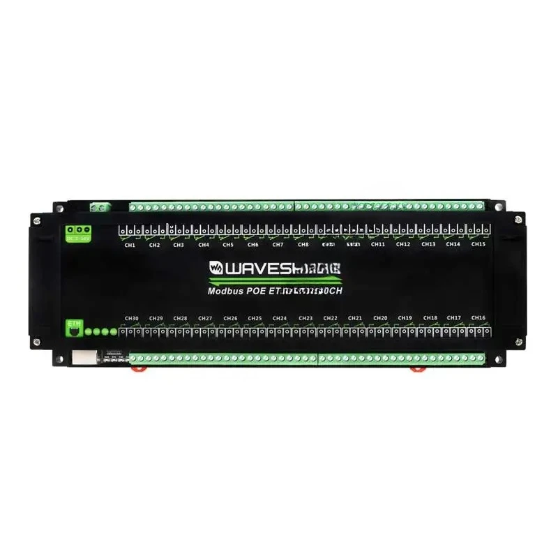 Industrial Modbus POE ETH RJ45 To Relay 30CH RTU/Modbus TCP-Ethernet For IOT