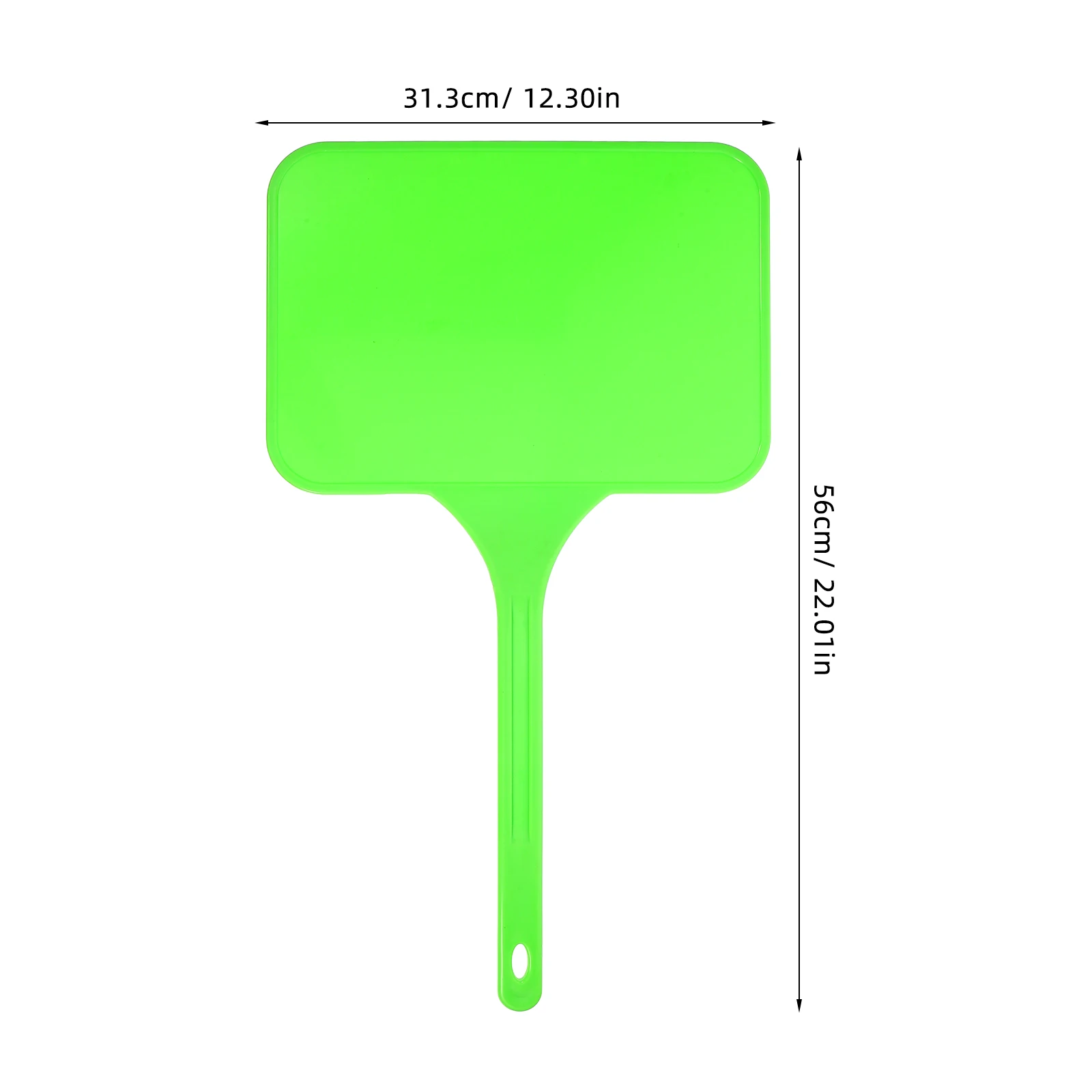 1 قطعة علامة يدوية المحمولة الجافة محو مجداف مجلس للمطار لاقط لعبة التصويت الأحداث في الهواء الطلق الإعلان وقوف السيارات المؤقتة