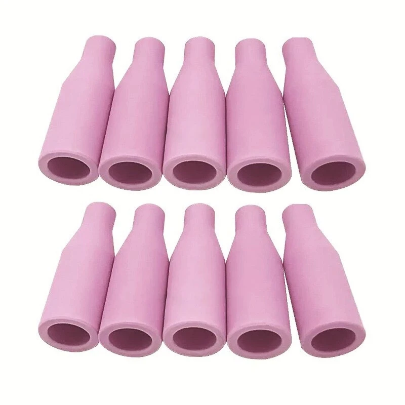 10 pièces MB-15AK 14AK MIG/MAG gaz céramique buse Euro Style odorà souder pointe Buse bouclier tasse pour torche de soudage porcelaine buse