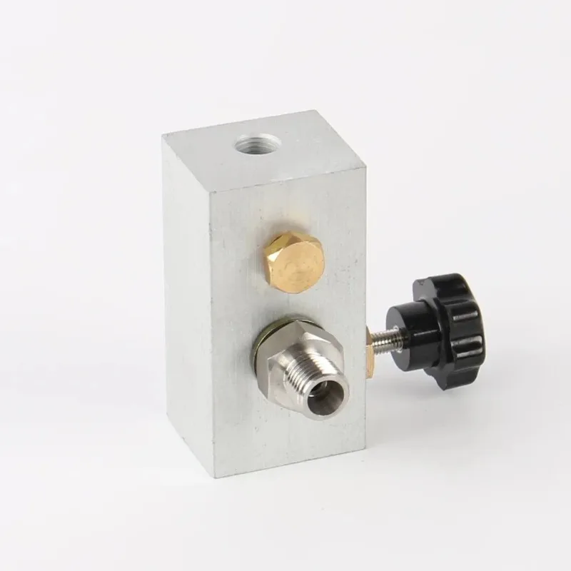 

High Pressure Air Compressor Pump Maintenance Accessory Part Aluminum Valve Block Assembly 0-300bar 0-4500PSI 0-30MPA