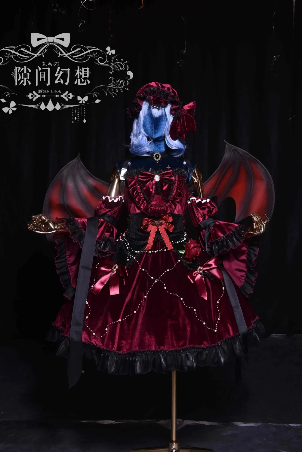 New Mooyiyi cos Remilia Scarlet Cosplay costume Halloween Christmas Role Playing Party Comic Dress New Project customized