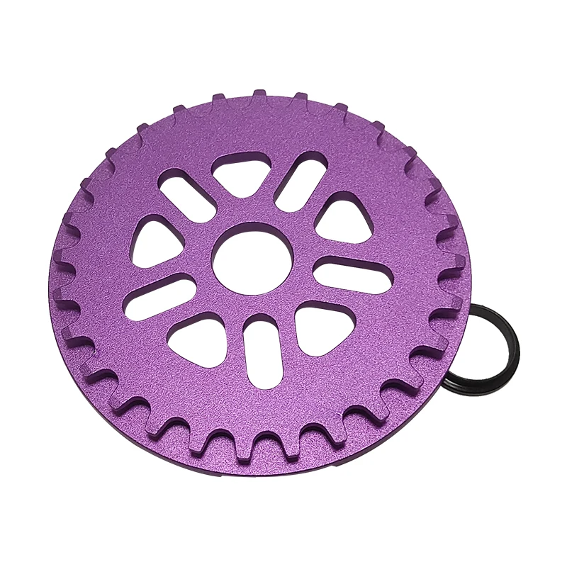 BMX sprocket 28T  bmx guard chainwheel  Aluminum Chainring With Full CNC Bicycle Chainwheel  28T BMX Accessories