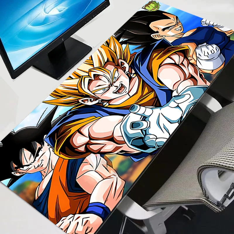 

Коврики для мыши Dragon Ball Z Коврик для мыши Большой XXL 900x400 Скорость Мини-ПК Компьютерная клавиатура Настольный коврик DBZ Игровые аксессуары Коврик для мыши