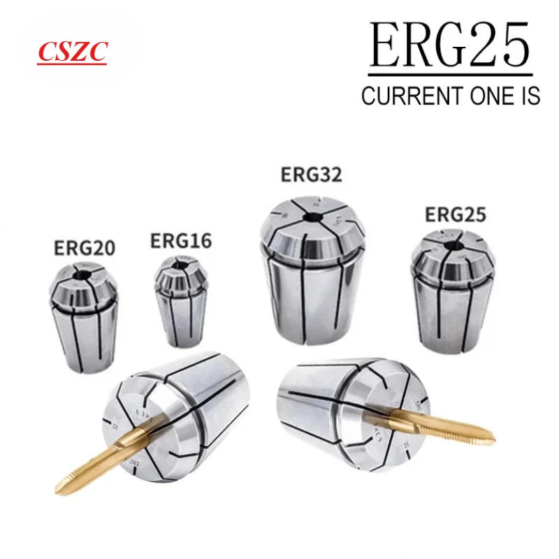 NEW precision 0.08 ERG chuck ERG25 collet rigid tapping chuck ISO/JIS collet CNC machine tool milling collet