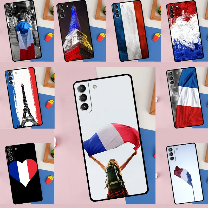 France national flag Phone Case For Samsung Galaxy S25 Ultra S9 S10 S20 S22 S21 S23 FE S24 Plus Portector Cover