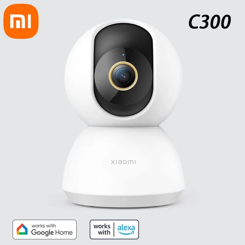 

Xiaomi Mi Smart Camera C300 Global Version Baby Monitor 2K 1296P Ultra-clear IP Panoramic Camera HD Night Vision Webcam