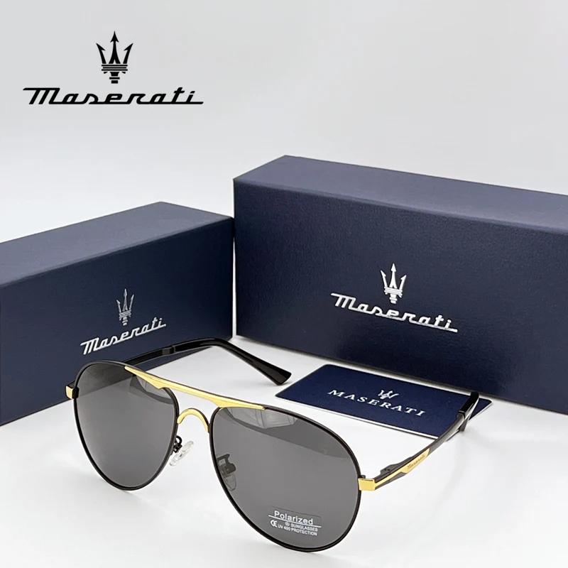 

MASERATI автомобильные высококачественные поляризационные очки UV400 для Quattroporte Mc20 Mcpura Levante Ghibli GT GranCabrio солнцезащитные очки Grecale Drive