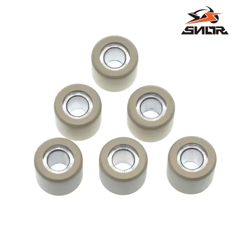 1. SNOR Wear‑Resistant Blue 6Pcs Drive Pulley Roller Weights For SYM XTA L2C300 Motorcycle Modification Accessories